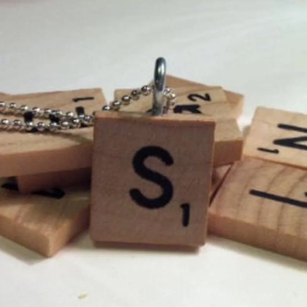 (2/$12,4/$20) David Bowie Labyrinth Scrabble Tile Necklace - Picture 2 of 2